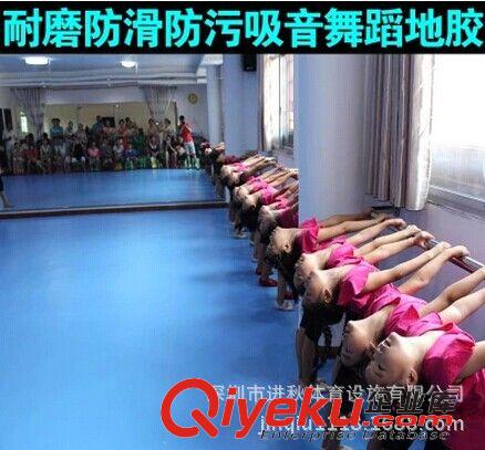 舞蹈把桿 舞蹈地膠 舞蹈房專用地膠 健身房橡膠地板地膠批發 長沙舞蹈地板原始圖片3