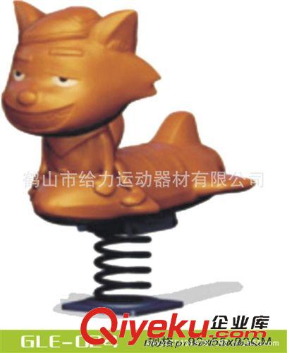 游樂園系列 GLE-024 廠家直銷 小區 公園 室外兒童搖馬 彈簧搖搖樂
