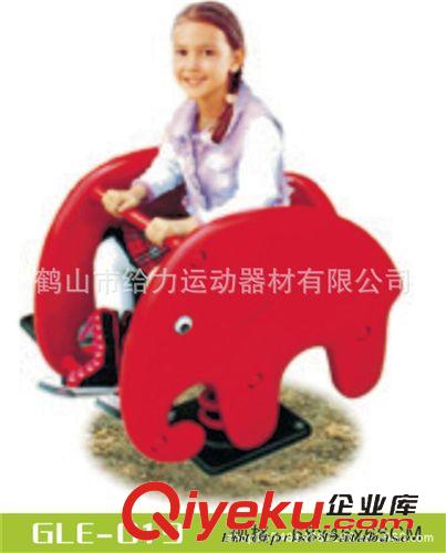 游樂園系列 GLE-027 廠家直銷 小區 公園 室外兒童搖馬 彈簧搖搖樂