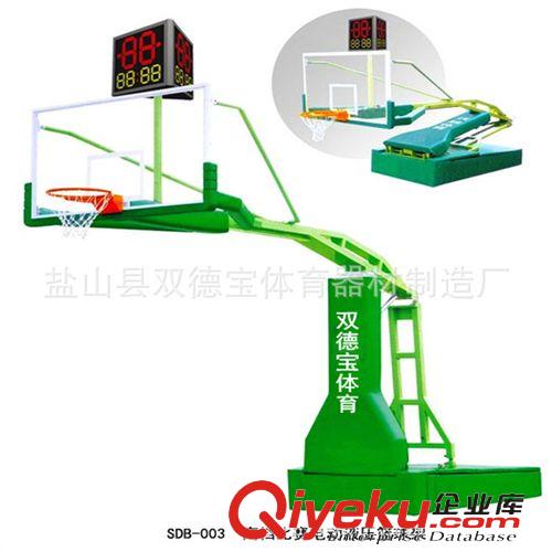 籃球架系列 供應(yīng)戶(hù)外高級(jí)電動(dòng)比賽籃球架 高中低檔防液壓籃球架廠家直銷(xiāo)原始圖片3