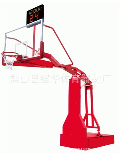 籃球架 強(qiáng)華專業(yè)生產(chǎn)手動液壓籃球架原始圖片3