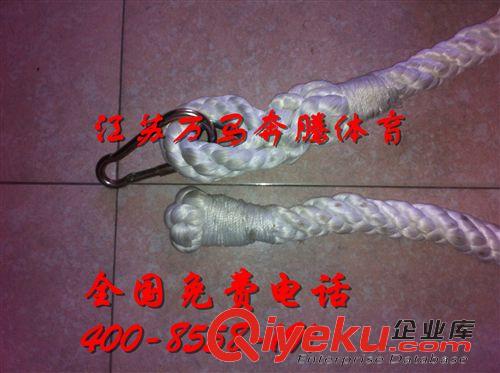 田徑用品 廠家專(zhuān)業(yè)定制優(yōu)質(zhì)白色尼龍爬繩 組合訓(xùn)練7米體育爬繩   價(jià)格優(yōu)惠原始圖片2