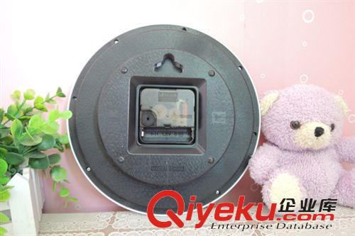 掛鐘 批發(fā)田園家居用品 10元家貨源 便宜實(shí)用簡約時尚圓形掛鐘原始圖片3