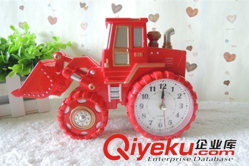 鬧鐘 歐式復(fù)古gd時(shí)尚噴漆推土車鬧鐘 公司禮品 tj出口原始圖片3