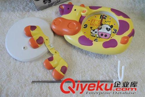 鬧鐘 奶牛搖擺鬧鐘 座鐘 公司贈品 家居禮品 廠家批發原始圖片3