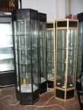精品展柜系列 六角展柜 工藝品 電動展柜 旋轉展示柜 精品展柜鈦合金展示柜原始圖片2