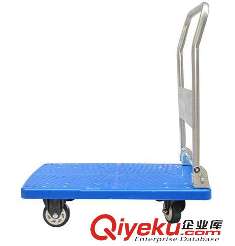 手推車系列 大號鋼板手推車tj手推車 平板手推車庫房拉貨車折疊平板車