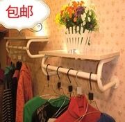 服裝貨架系列 gd包郵服裝架服裝展示架上墻壁掛服裝店衣架展示架衣服貨架批發原始圖片3
