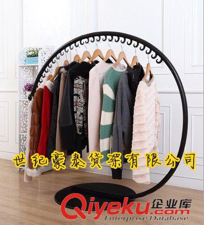 服裝貨架系列 服裝店架 展示架 落地靠墻服裝店裝修貨架 雙層掛衣架