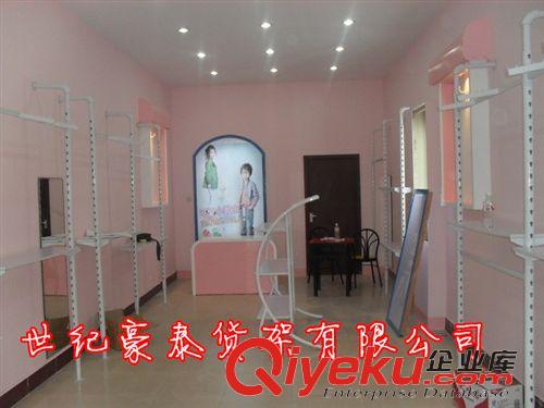 服裝貨架系列 服裝貨架展示架上墻組合貨架 落地立柱組合架衣服架原始圖片3