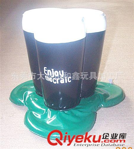帽子 【logo貼牌】，環(huán)保pvc白色充氣韓國帽子，兒童帽子，禮品帽子