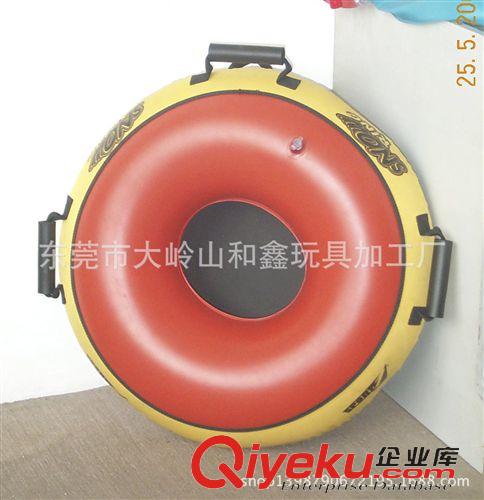 滑雪用品 供應(yīng)單人滑雪圈，pvc充氣兒童滑雪圈【6P環(huán)保無毒】原始圖片2