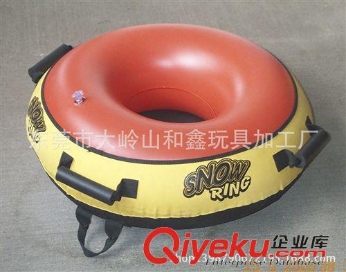 滑雪用品 供應(yīng)單人滑雪圈，pvc充氣兒童滑雪圈【6P環(huán)保無毒】原始圖片3