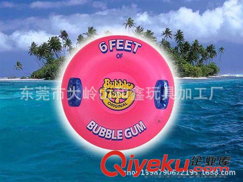 滑雪用品 外貿原單出口廠家專業定做環保pvc充氣單人品紅色帶底滑雪圈