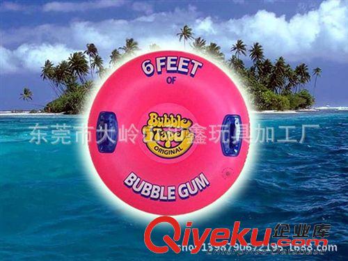 滑雪用品 外貿原單出口廠家專業定做環保pvc充氣單人品紅色帶底滑雪圈