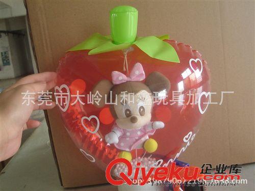廣告模型 外貿(mào)原單出口環(huán)保pvc充氣草莓 吹氣草莓批發(fā) 廣告仿真水果模型原始圖片2
