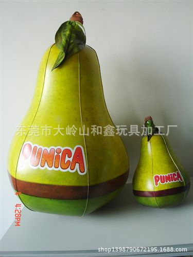 廣告模型 廠家直銷 環(huán)保pvc充氣廣告梨模型原始圖片3