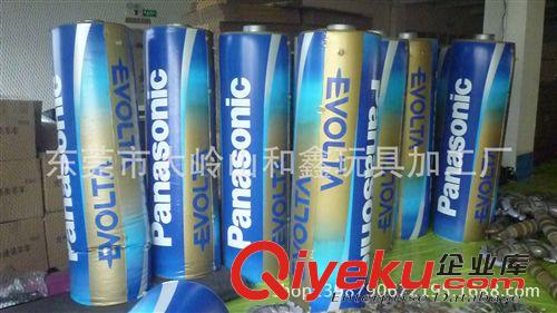 廣告模型 廠家批發(fā) 外貿(mào)原單出口 環(huán)保pvc吹氣日本松下電池原始圖片3