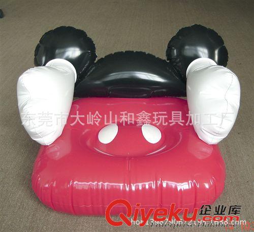 家具家私 定做pvc充氣沙發，吹氣藍色單人沙發，充氣廣告沙發，充氣家具