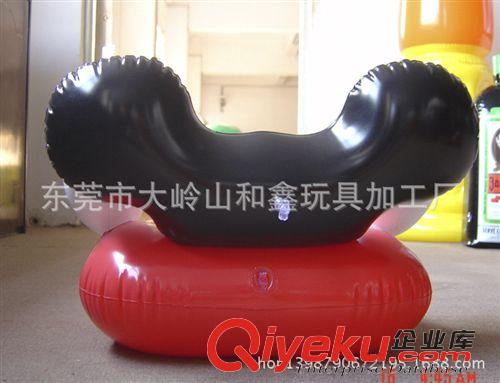 家具家私 批發pvc充氣坐墊，吹氣米琪兒童坐墊，充氣卡通坐墊，單人坐墊原始圖片3