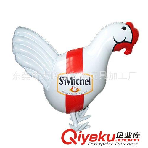 公仔 （廠家供應）環保PVC充氣公雞公仔60cm  吹氣卡通公仔原始圖片3