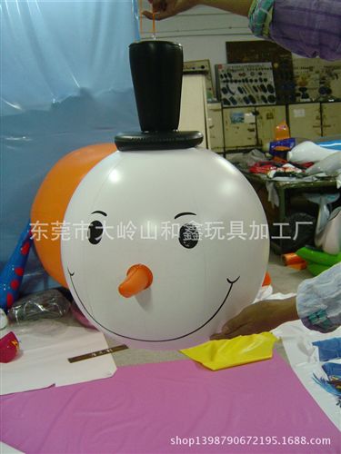 公仔 （環保md）充氣鯊魚公仔 PVC卡通公仔定制（60cm）