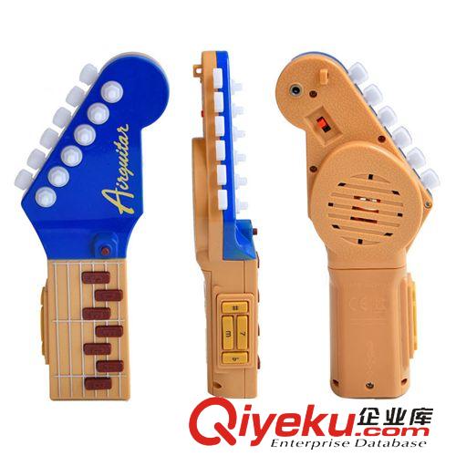 兒童樂器玩具 熱銷 兒童早教樂器玩具 紅外線空氣迷你吉他原始圖片2