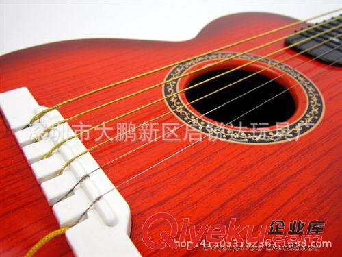 兒童樂器玩具 工廠批發 木紋真琴弦兒童玩具吉他 早教啟蒙樂器益智玩具原始圖片2