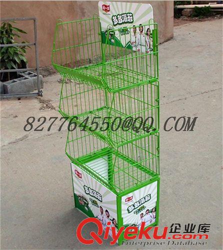 置物架、置物籃、多用途類 定制各種鐵制咖啡貨架、飲料架、巧克力架、食品促銷架、奶茶架原始圖片3