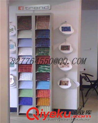 置物架、置物籃、多用途類(lèi) 定制各種鐵制展示架、木地板展示架、瓷磚架、石材架、涂料展架原始圖片3