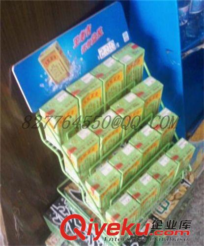 食品類貨架、食品展示架 定制各種鐵制水架、飲料架、奶茶架、精品架、陳列展示架原始圖片3