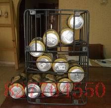 廚具、餐具、酒具、燒烤架類 定制各種鐵制飲料架、啤酒架、可樂架 灌裝酒架、易拉罐臺面架原始圖片2