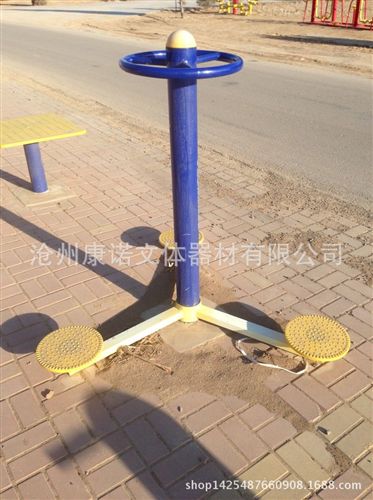 扭腰器 可按客戶要求定制 健身路徑環形3位扭腰器 戶外健身設備扭腰器原始圖片3