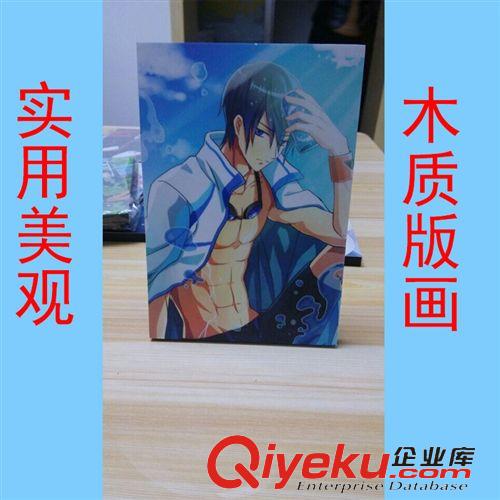 其他類 漫展熱賣 動漫木質板畫擺臺相框 月刊少女寄生獸赤紅之瞳LOVELIVE