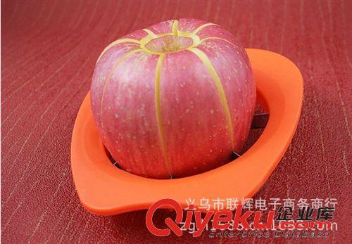 百貨 文具 創意蘋果切果器 水果切刀 水果分割器 水果切片器批發原始圖片2