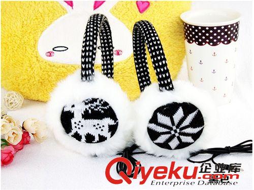 保暖耳罩耳機(jī)(Earmuffs Headphones 深圳工廠直銷時(shí)尚針織保暖立體聲耳罩，天貓?zhí)詫氊浽磁l(fā)時(shí)尚耳罩