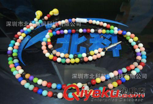 项链耳机（Necklace headset） 厂家直销 BK-0771彩色立体声 项链耳机，现货 接爱小额批发货源