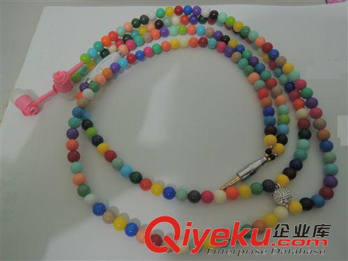 項(xiàng)鏈耳機(jī)（Necklace headset） 廠家直銷韓版糖果彩色立體聲 項(xiàng)鏈耳機(jī) 創(chuàng)意促銷禮品