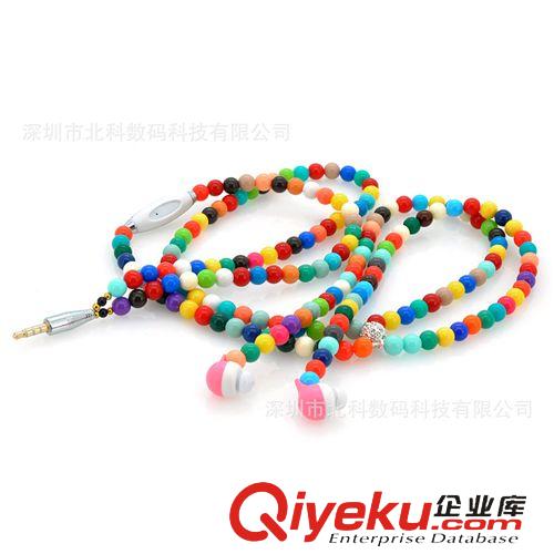 項(xiàng)鏈耳機(jī)（Necklace headset） 廠家直銷韓版糖果彩色立體聲 項(xiàng)鏈耳機(jī) 創(chuàng)意促銷禮品