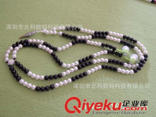 项链耳机（Necklace headset） 【工厂直销】优尼缔时尚立体声 项链耳机 现货批发  新奇特赠品