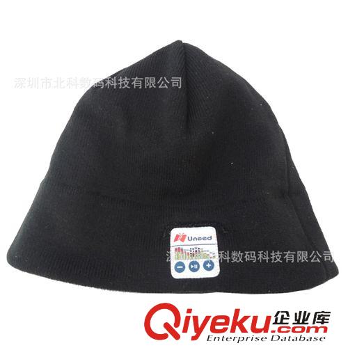 MP3藍(lán)牙系列（MP3 Bluetooth hat 工廠直銷羊絨針織藍(lán)牙耳機(jī)帽子 可接打電話的 用骨頭聽音樂