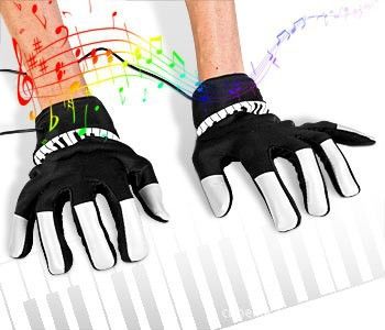 鋼琴手套（piano gloves) 廠家直銷兒童益智教育玩具 電子鋼琴手套 玩具樂器原始圖片2