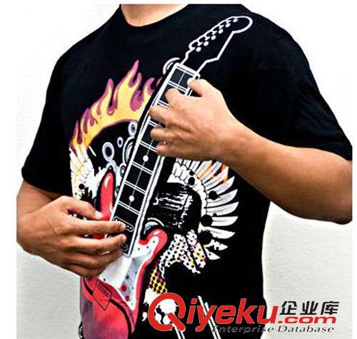 鋼琴手套（piano gloves) 深圳廠家供應(yīng)外貿(mào)新款時尚前衛(wèi)可在衣服彈出音樂的T恤，時尚爆款原始圖片3