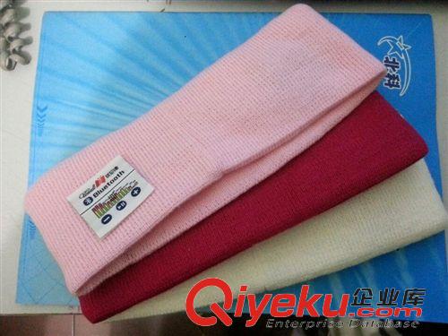 新品上市 廠家直銷2014年新款立體聲3.0無(wú)線運(yùn)動(dòng)藍(lán)牙耳機(jī)頭帶 針織款