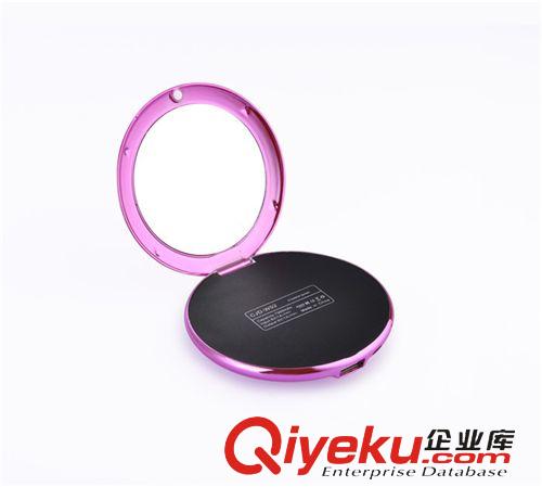新品上市 專業(yè)銷售 化妝鏡移動(dòng)電源 隨身鏡超薄移動(dòng)電源 禮品移動(dòng)電源原始圖片3