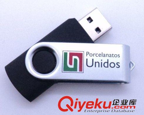 U盤專區 工廠直銷高品質8gb足容量多種顏色禮品定制logo旋轉夾子U盤原始圖片3