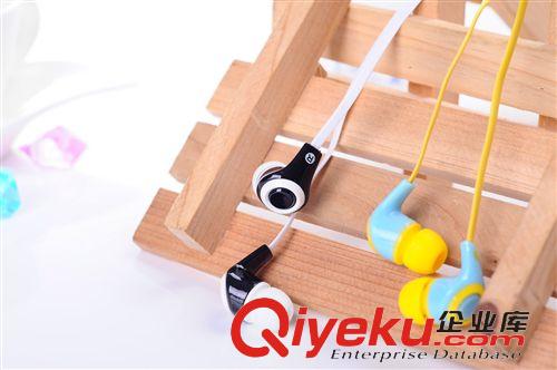 愛音/ienjoy 廠家批發(fā)新款ienjoy IN-038水晶硬盒蘋果 小米手機帶麥耳機耳麥原始圖片2
