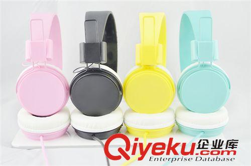 頭戴式 廠家批發(fā)新款KD-450糖果色頭戴式電腦/蘋果/小米手機(jī)帶麥耳麥耳機(jī)原始圖片2