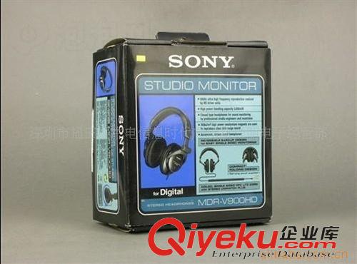 SONY/索尼 批发盒装SONY/索尼 MDR-V900HD 头戴式监听级 DJ电脑耳机重低音好