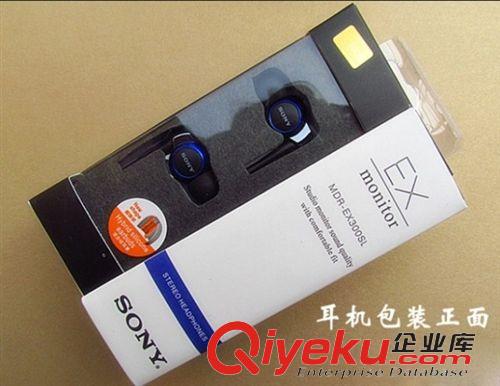 SONY/索尼 廠家批發(fā)新款索尼/sony EX300入耳式電腦/MP3耳塞式耳機(jī)重低音